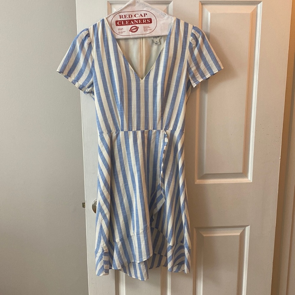 J Crew Stripe Dress 00